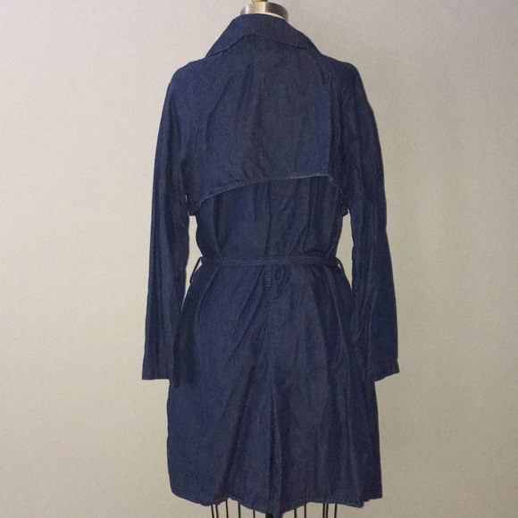 Lightweight Denim Trench - Picture 4 of 4